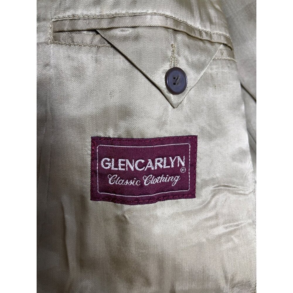 Glencarlyn Classic Clothing Tweed Sport Coat Wool Blazer Preppy Mens Size 44L - Picture 6 of 8